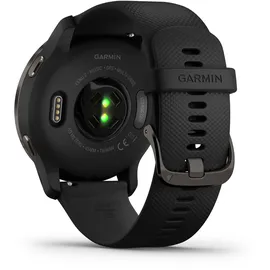Garmin  Venu 2 45 mm Silikonarmband schwarz/schiefer