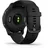 45 mm Silikonarmband schwarz/schiefer