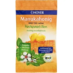 Manukahonig Halspastillen