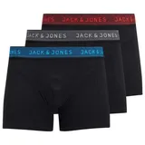 Jack & Jones Junior 3er-Set: Boxershorts in Schwarz | Gr.: 176