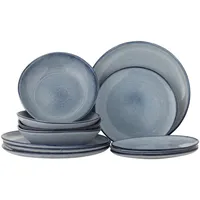 Bloomingville Sandrine Geschirrset 12-tlg. Blau