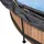 EXIT TOYS Wood Pool 360 x 76 cm inkl. Filterpumpe + Sonnensegel