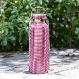 Paris Hilton Trinkflasche rosa/silberfarben 0,75 l