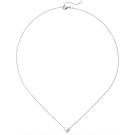 Jobo Collier 585 Gold/Weißgold 8 Diamanten