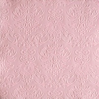 Ambiente Home Ambiente - Servietten - Elegance - geprägt - 33x33cm - 15 Stück - Farbe: Pastel rose 1109