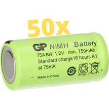 GP GP75AAH 2/3AA 750 mAh 50 St.