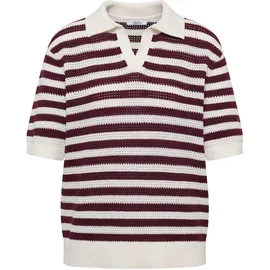 Cecil Kurzarmpullover Rot S