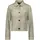 Amber & June Kunstleder-Jacke mit Kragen", in Leder-Optik, Hellgruen, 40