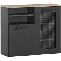 Schildmeyer Unterschrank Malte 80,4 x 70 x 32 cm Schwarz
