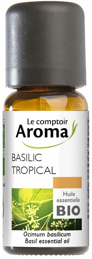 Le Comptoir Aroma Huile essentielle Basilic tropical Bio 10 ml huile