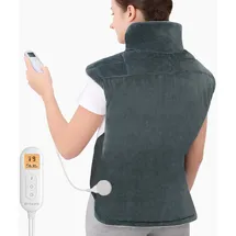 Comfytemp Voll gewichtetes Heizkissen blau