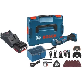 Bosch Professional GOP 18V-34 inkl. 1 x 5,0 Ah + Ladegerät + Zubehör + L-Boxx