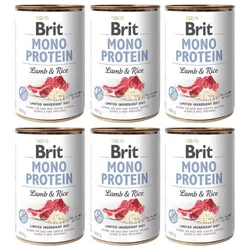 BRIT Mono Protein Lamb & Rice 6x400 g Lamm und Reis