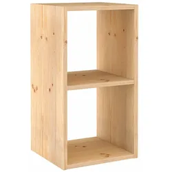 EDM MODULARES REGAL 2 DYNAMISCHE WÜRFEL KIEFER MASSIV ASTIGARRAGA