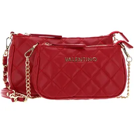 Valentino Ocarina Schultertasche Leder Rot