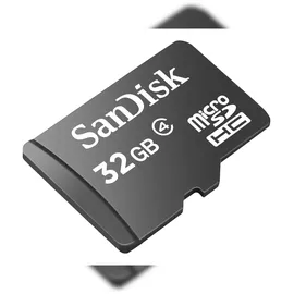 SanDisk microSDHC 32 GB Class 4 + SD-Adapter