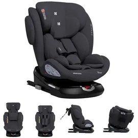 KIKKABOO 40-150 Cm I-felix I-size Kindersitz - Dark Grey - One Size