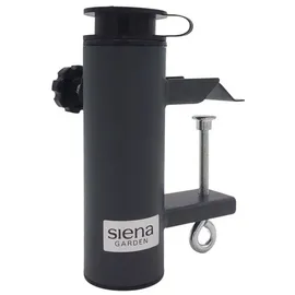 Siena Garden Schirmständer Kunststoff Metall Schwarz