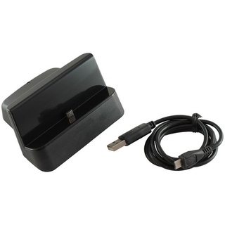 USB Dockingstation passend für Samsung Galaxy Note II N7100 schwarz