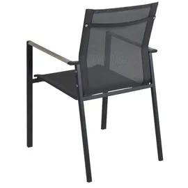 Brafab Lyra Gartenstuhl 57 x 64 x 87 cm schwarz 1 St.