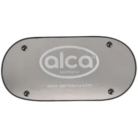 Alca Alca® Auto-sonnenschutz 50x100 Cm Autofenster Sonnenblende Uv Schutz Befestigung Mit Saugnäpfen An Scheibe Auto Pkw Lkw Babys Kinder