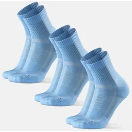 Danish Endurance LONG DISTANCE RUNNING QUARTER SOCKEN 3-Paar Blau 43-47