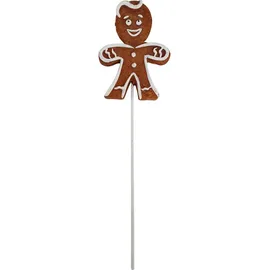 FD - Figur Pfefferkuchen Mann Stecker 20,5 X 6 X 1 Cm Braun Weihnachtsfigur