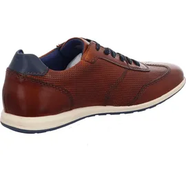 Bugatti Denim Schnürschuhe in cognac | Gr.: 40