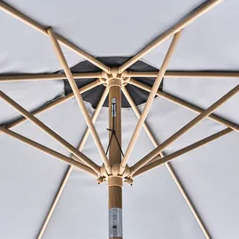 Beliani Isolotto Ø 270 cm Grau