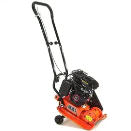 Apex Digital Rüttelplatte 52kg Verdichter 8 kN Rüttler Set PU-Matte Fahrwerk 56119