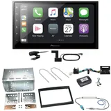 Pioneer SPH-DA250DAB Bluetooth DAB+ Einbauset für Citroen C2 C3 Berlingo Jumpy