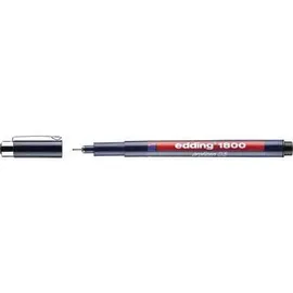 edding 1800 Fineliner schwarz
