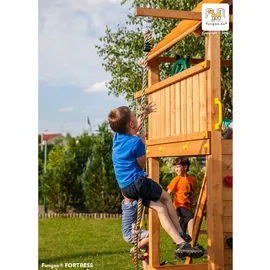 fungoo Spielturm Fortress Grün