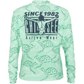 Chiemsee UV-Badeshirt mit langen Ärmeln Grün 158/164