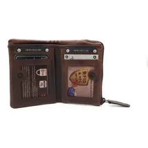 lemasi Mini Geldbörse Unisex braun