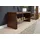 Massivmoebel24 Schuhbank Akazie 81 x 30 x 40 cm braun lackiert / braun