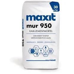 Maxit MUR 950 Kalk-Zement-Mauermörtel i.S. a 30 kg
