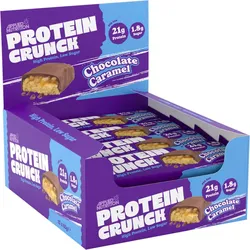 Protein Crunch Bar 62g Applied Nutrition (Packung mit 12 Stück) Einheitsfarbe 12 x 62 g