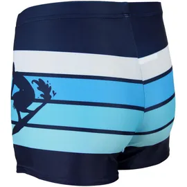 Aquarti Gestreifte Badehose Blau 146