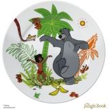 WMF Disney Dschungelbuch Kindergeschirr Kinderteller 19 cm, Porzellan, spülmaschinengeeignet, farb- und lebensmittelecht