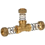 ITAP SpA T-Stück Ø 50 mm Messing goldfarben