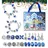 Lucadeau DIY-Adventskalender 2025 Schmuck Adventskalender Kinder blau|silberfarben