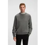 Boss für Herren. 50548674 Klacier grauer Pullover (S), Lässig, Wolle
