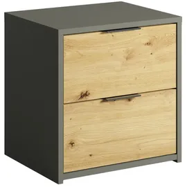 Home Affaire Nachtschrank Loreto 44 x 35 x 45,9 cm Grau
