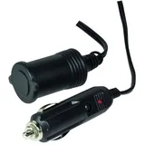 Logilink CP0111 - Zigarettenanzünder Verlängerungskabel 2m schwarz