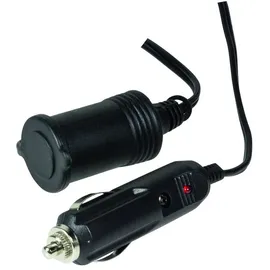 Logilink CP0111 - Zigarettenanzünder Verlängerungskabel 2m schwarz