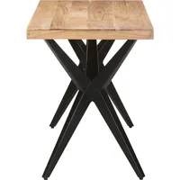 VidaXL Esstisch 120x60x76 cm Massivholz Akazie