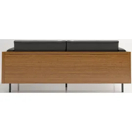 Playboy Couch 3-Sitzer schwarz
