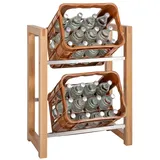 CLP Standregal 56 x 71 x 32 cm Braun