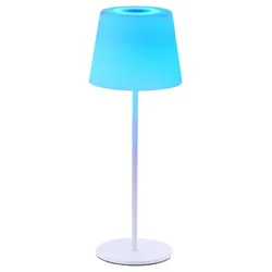 LED-Akku-Tischleuchte Cappo mit RGB-Funktion – Energieeffizienzklasse G